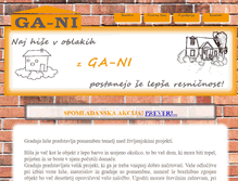 Tablet Screenshot of ga-ni.si